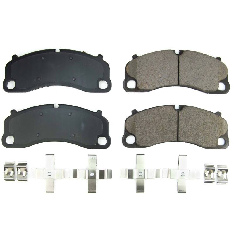 Power Stop 14-18 Porsche 911 Front Z17 Evolution Ceramic Brake Pads w/Hardware - DTX Performance