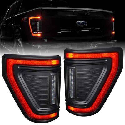 Oracle Lighting 21-24 Ford F-150 Flush Style LED Tail Lights for performance car parts at DTX Performance. Veteran owned shop upgrades.