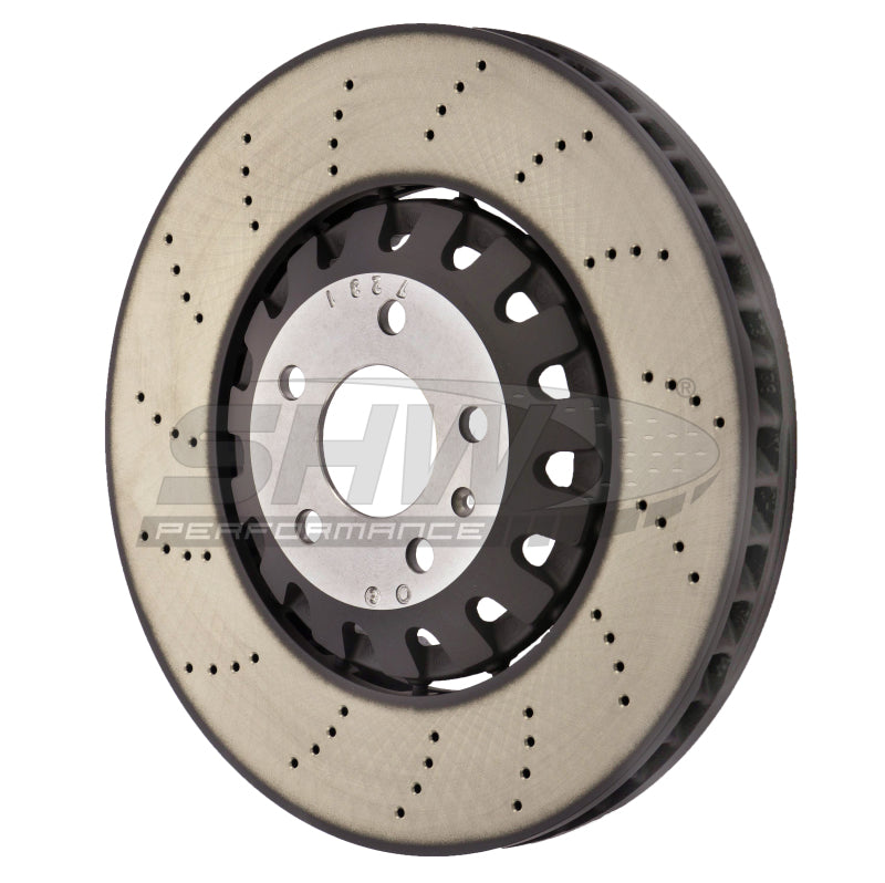 SHW 18-22 Audi RS5 2.9L Front Smooth Lightweight Brake Rotor (4M0615301AM) for performance upgrades