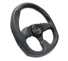 Load image into Gallery viewer, NRG Reinforced Steering Wheel 320mm/330mm Leather Red Stitching | DTX Performance