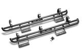N-Fab RKR Step System 2019 Chevy/GMC 1500 Crew Cab - Cab Length - Tex. Black - 1.75in
