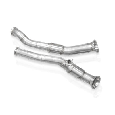 Stainless Works 2025+ RAM 1500 3.0L 3in Downpipe High-Flow Cats Factory Connection