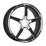 Weld Alumastar 1-Piece 18x6 / 5x120 BP / 3.2in BS Gloss Black Milled Wheel