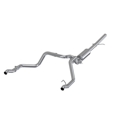 MBRP 2019 Chevrolet Silverado 1500 4.3L/5.3L 2.5in Cat Back Dual Rear Exit - T409 performance exhaust