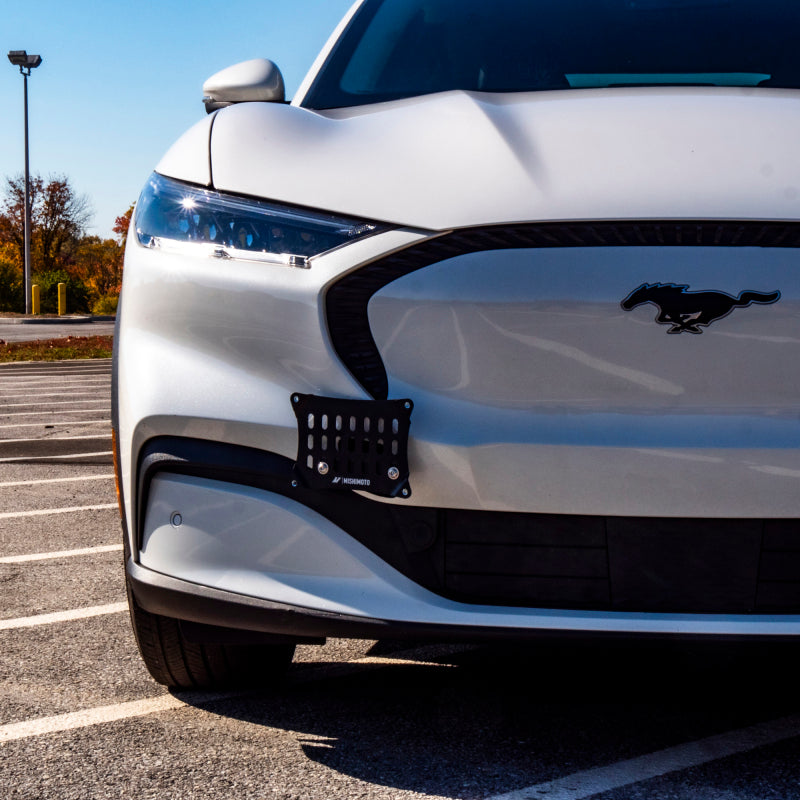 Mishimoto 21+ Ford Mustang Mach-E License Plate Relocation Kit - Enhance your Mach-E with performance car parts from DTX Performance.