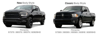 New and Classic Ram 1500 Body Styles