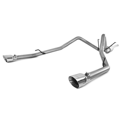 MBRP 2009 Dodge Ram 1500 5.7L Cat Back Dual Split Rear exhaust system from DTX Performance
