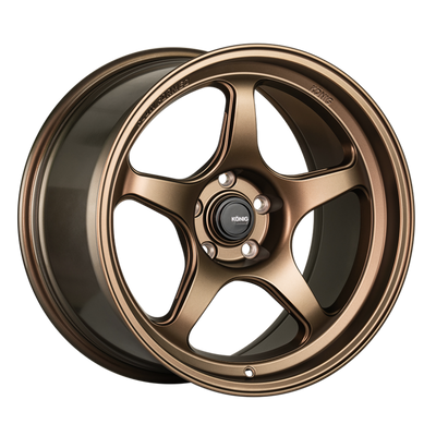 Konig Hyperspec 17x8 5x114.3 ET40 Matte Bronze Wheel (Knurled Bead) for performance car tuning and upgrades