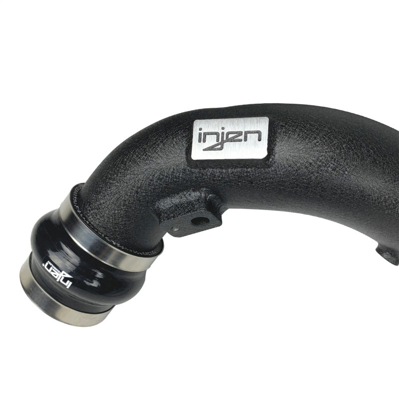 Injen 18-19 Audi S4/S5 (B9) V6 3.0L Turbo Wrinkle Black Intercooler Piping - DTX Performance