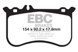 EBC 10-11 Mercedes-Benz CL550 5.5 AMG Sport Pkg Redstuff Front Brake Pads