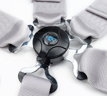 Load image into Gallery viewer, NRG 5PT 3in. Seat Belt Harness / Cam Lock - Silver
