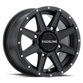 Raceline A92B Hostage 14x7in / 4x137 BP / 10mm Offset / 110.18mm Bore - Satin Black Wheel