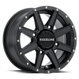 Raceline A92B Hostage 14x7in / 4x156 BP / 2+5 -47mm Offset / 83.8mm Bore - Satin Black Wheel
