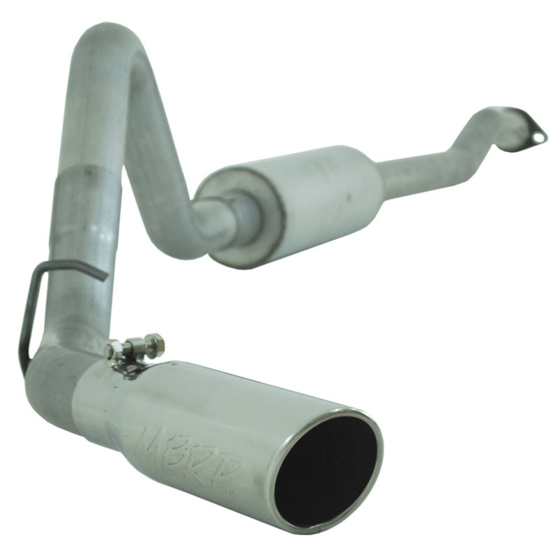 MBRP 98-11 Ford Ranger 3.0/4.0L Cat Back Single Side Aluminized Exhaust, performance car parts, DTX Performance, high performance exhaust system