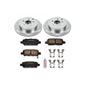 Power Stop 03-12 Infiniti FX35 Rear Autospecialty Brake Kit with high performance brakes from DTX Performance shop