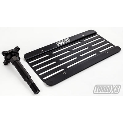 Turbo XS 2020+ Toyota Supra Towtag License Plate Relocation Kit for performance car tuning and upgrades.