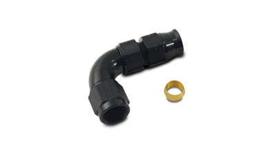 Vibrant 3/8In Tube to -6AN Female 90 Degree Union Adapter Fitting for performance car parts