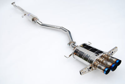 Invidia 17+ Honda Civic SI Hatchback Q300 Triple Titanium Tip Cat-back Exhaust - performance car parts, DTX Performance, exhaust systems