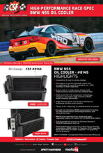 Load image into Gallery viewer, CSF 11-16 BMW 135i(X) 5 Door F20 / M135i(X) 3 Door F21 Race-Spec Oil Cooler - DTX Performance