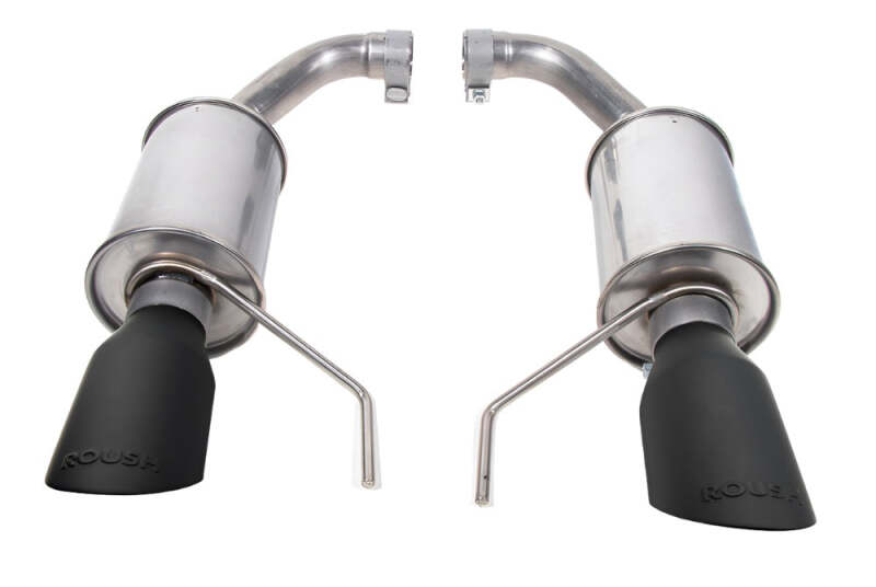 Roush 2024 Ford Mustang GT/EcoBoost Dual Tip Axle Back Exhaust w/ Black Tips