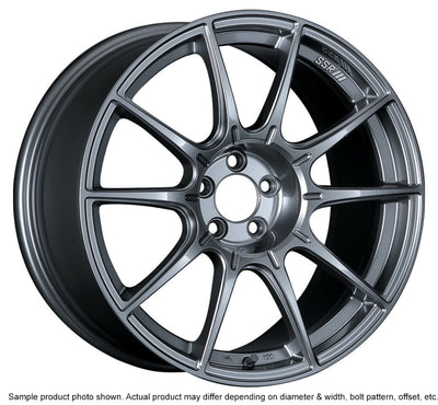 SSR GTX01 18x8.5 5x114.3 44mm Offset Dark Silver Wheel - performance car parts by DTX Performance