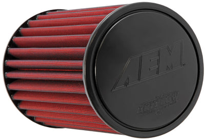 AEM 3.25 in DRY Flow Short Neck 9 in Element Filter for high performance cars available at DTX Performance