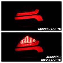 Load image into Gallery viewer, Spyder 15-17 Ford Focus Hatchback LED Tail Lights w/Indicator/Reverse - Black showing running and brake lights