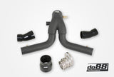 do88 13-15 Porsche 911 Turbo/Turbo S (991.1) Y-Pipe for OEM Intercooler - Black