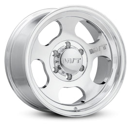 Mickey Thompson Canyon Polished Wheel - 15X12 6X5.5 BP 3.63in BS -73 Offset 108.1mm Bore - 274624