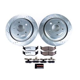 Power Stop 11-18 Ram 1500 Rear Z36 Truck & Tow Brake Kit with high performance brakes, DTX Performance aftermarket parts