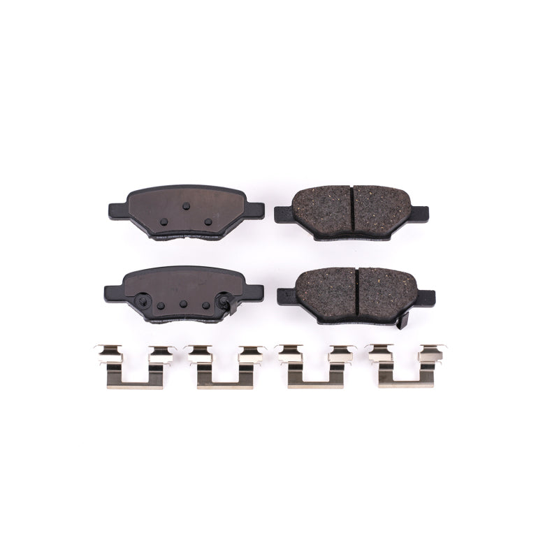 Power Stop 05-08 Chevrolet Cobalt Rear Z17 Evolution Ceramic Brake Pads w/Hardware - DTX Performance