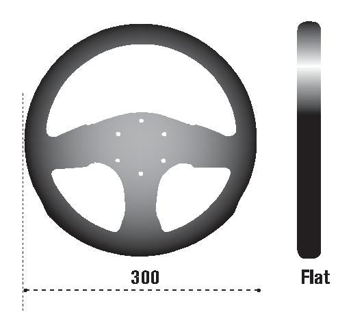 Sparco Steering Wheel 300 Suede Black for performance car upgrades by DTX Performance, ideal for high performance auto parts and racing suspension.