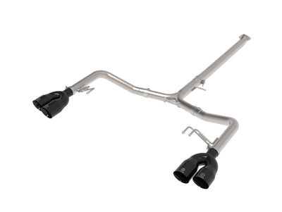 aFe Takeda 21-24 Kia K5 GT L4-2.5L SS Axle-Back Exhaust System with Black Tips, performance car parts by DTX Performance