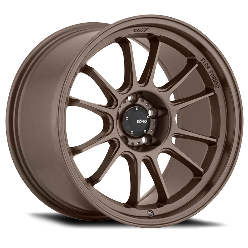 Konig Hypergram 16x8 4x100 ET38 Race Bronze wheel by DTX Performance, veteran owned shop. Ideal for performance car parts and tuning upgrades.