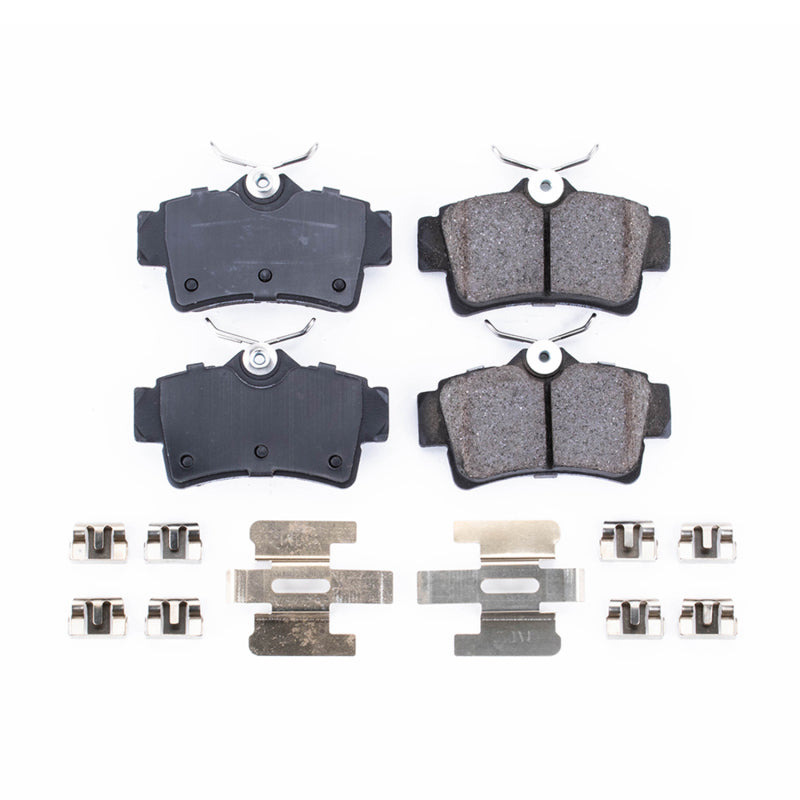 Power Stop 94-04 Ford Mustang Rear Z17 Evolution Ceramic Brake Pads w/Hardware - DTX Performance