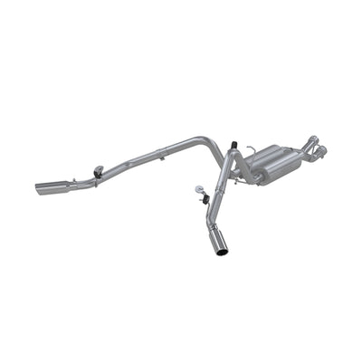 MBRP 2003-2007 Chev/GMC 2500 HD 6.0L EC-SB Cat Back Dual Split Side exhaust system