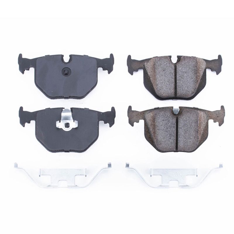 Power Stop 01-05 BMW 330Ci Rear Z17 Evolution Ceramic Brake Pads w/Hardware - DTX Performance