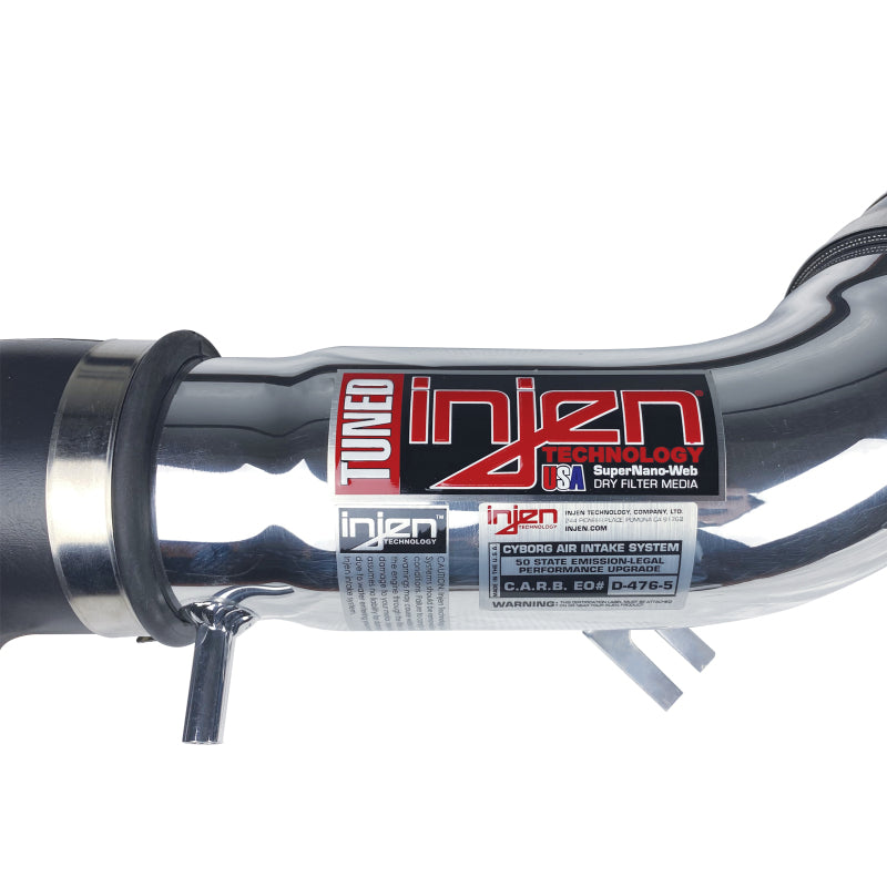 Injen 00-05 Eclipse / 00-03 Galant / 01-04 Sebring / 01-04 Stratus 3.0L V6 Polished Short Ram Intake - DTX Performance