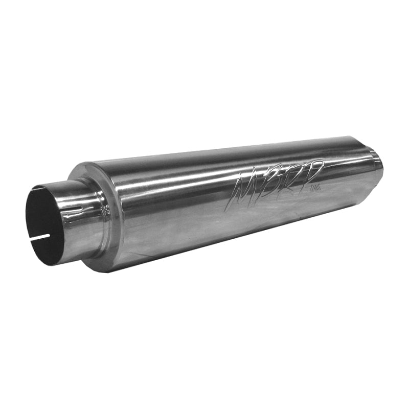 MBRP Replaces all 30 overall length mufflers Muffler 4 Inlet/Outlet 24 Body 30 Overall T409 high performance auto parts
