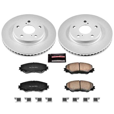 Power Stop 10-12 Lexus HS250h Front Z17 Evolution Geomet Coated Brake Kit - high performance brakes, brake upgrades, veteran owned shop