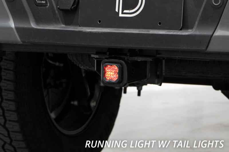 Diode Dynamics 21-23 F-150 Hitch Mount LED Pod Reverse Kit C1R