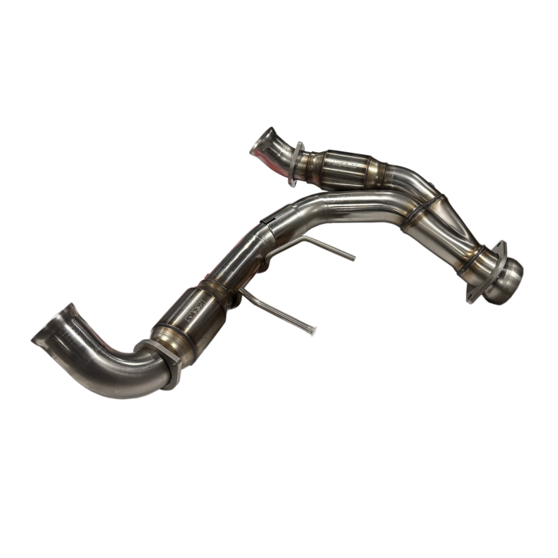 Kooks 21-23 Ford F150 Coyote V8 5.0L 1-7/8in SS Header w/ Catted Connection Pipe, performance exhaust headers