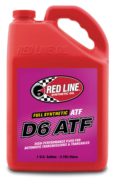 Red Line D6 ATF - Gallon for high performance car parts, DTX Performance. Ideal for engine tuning and performance upgrades.