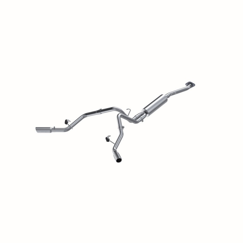 MBRP 2003-2007 Chev/GMC 1500 Classic 4.8/5.3L SC-SB Cat Back Dual Split Side exhaust system for performance upgrades at DTX Performance