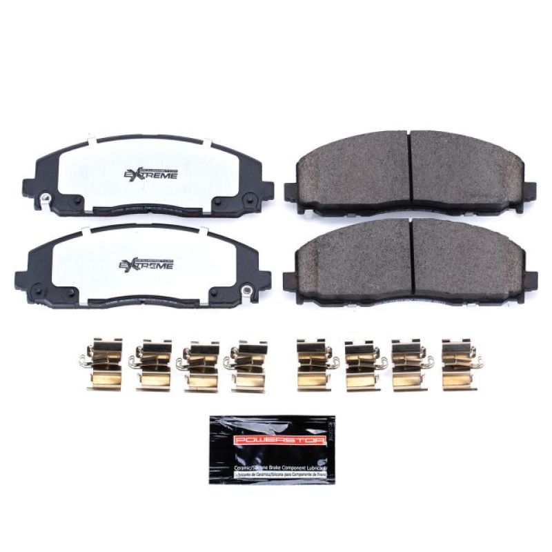 Power Stop 17-19 Chrysler Pacifica Front Z36 Truck & Tow Brake Pads for performance upgrades at DTX Performance shop