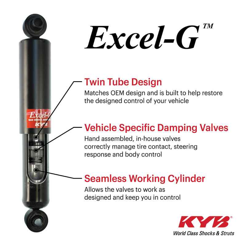KYB Shocks & Struts Excel-G Rear DODGE Neon 1995-99 PLYMOUTH Neon 1995-99