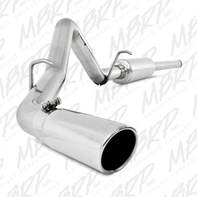 MBRP 2009 Chev/GMC 1500 4.8/5.3L EC/CC (excluding 8 bed) Cat Back Single Side exhaust system
