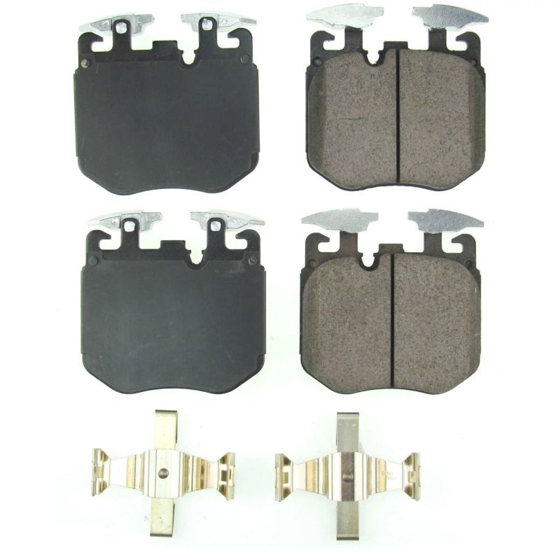 Power Stop 17-19 BMW 540i Front Z17 Evolution Ceramic Brake Pads w/Hardware - DTX Performance