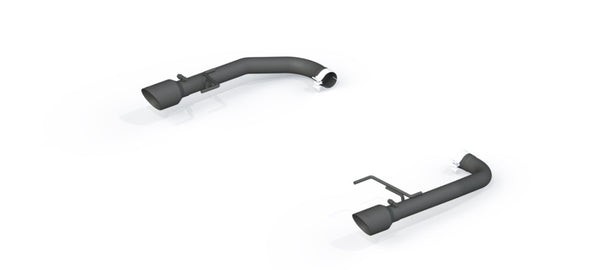 MBRP 2015-2017 Ford Mustang GT 5.0 2-1/2in Axle Back Kit - Black Coated 4in OD Tips Included, high performance car parts