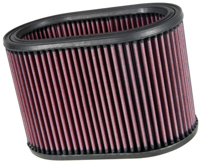 K&N Oval Air Filter - 8-7/8in L 5-1/4in W 6in H high performance car parts